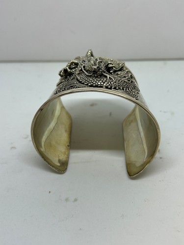 SARDA 925 DRAGON WRIST CUFF 78.19 grams - Imagen 15 de 22