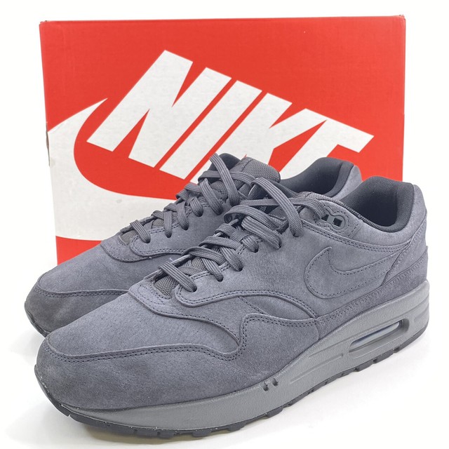nike air max 1 premium triple anthracite