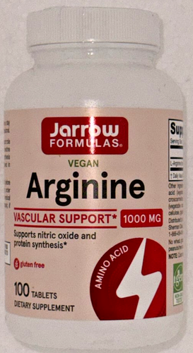 Jarrow FORMULAS Arginine 1000mg | Vascular support | 100 TABS - Picture 2 of 4