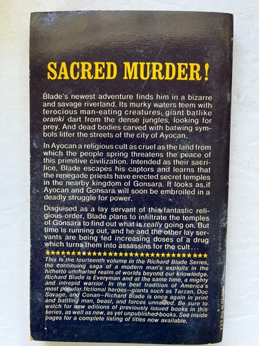 Richard Blade novels by Jeffrey Lord Paperback 1978-1983 Heroic Select a Title - Picture 23 of 57