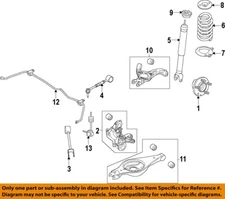 FORD OEM 16-19 Explorer Front Suspension Brake Components-Hub Assy HB5Z1104C