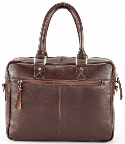 Borsa a tracolla grande 100% vera pelle design laptop ufficio 💼 prezzo consigliato £180 - Foto 5 di 7