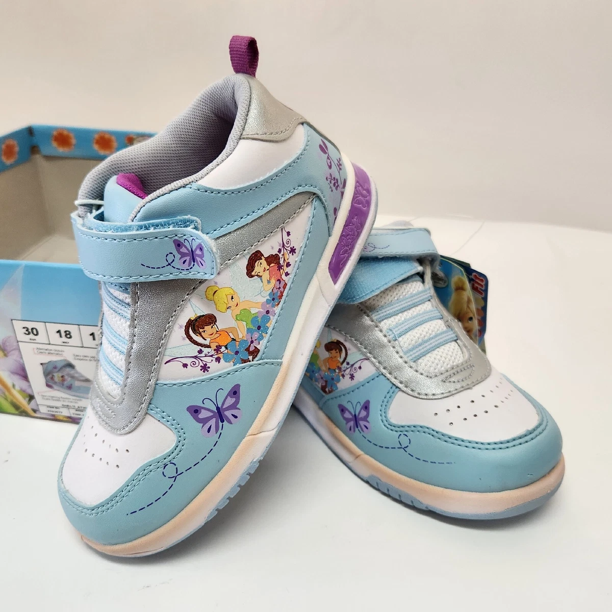 Tinkerbell clearance tennis shoes