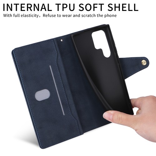 For Samsung A05 A13 A14 A15 A25 A53 A54 5G Magnetic Leather Zipper Wallet Case - Zdjęcie 22 z 49