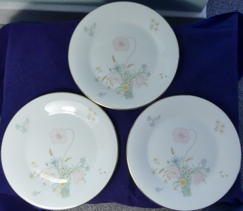 3 x Royal Doulton Flirtation 8" plates - Picture 2 of 4