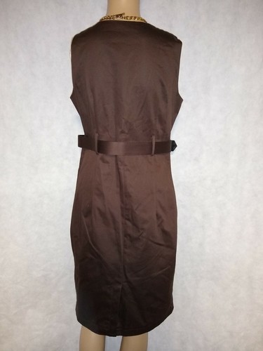 Worthington Brown Dress Size 8 NWT - Picture 3 of 3