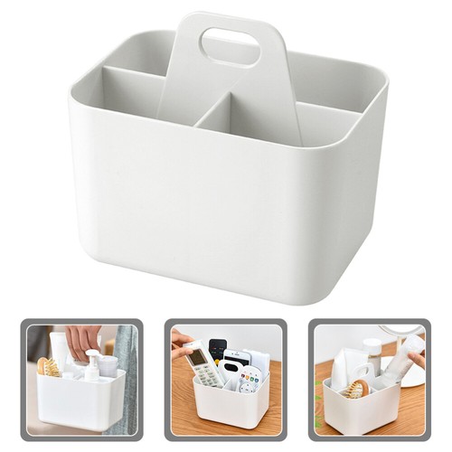 Bathroom Organizer with Handle Portable Storage Basket Bathroom Storage
