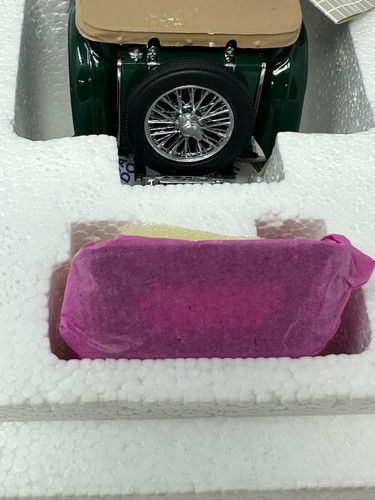 1948 MG TC Roadster Franklin Mint Precision Model Die Cast Model w/ Original Box - Picture 6 of 14