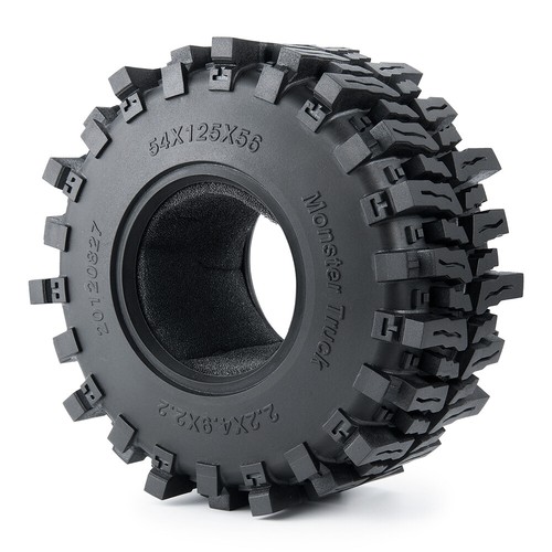 2.2" 125MM Rubber Mud Rough Terrain Tire for SCX10 AXI03004 Capra AXI03007 Car - Picture 3 of 15