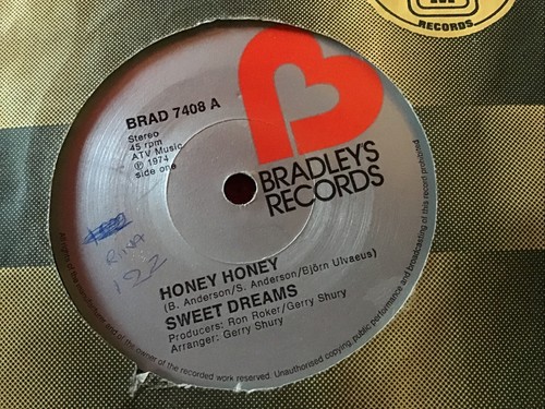 Sweet Dreams – Honey Honey - 7" Vinyl Single Record 1974 - 第 2/6 張圖片