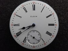 VINTAGE 16 SIZE ELGIN H.C. POCKET WATCH MOVEMENT GRADE 312 - NOT RUNNING