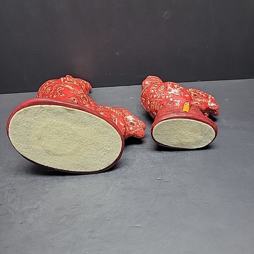 Set of 2 Vintage Red Bandana Ceramic Rooster & Chicken Country Farmhouse Decor - Picture 7 of 12