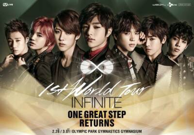 INFINITE DVD 『One Great Step Returns』 Infinite One Great Step Returns Dvd 1st World Tour 2 Disc | eBay