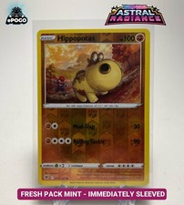 Hippopotas 079/189 Reverse Holo Pokemon TCG: Astral Radiance MINT SHIPPED TODAY