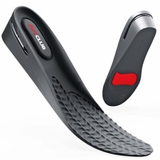 6FT CLUB Height Increase Insole 1.75 inch Taller Adjustable Invisible Shoe Lift