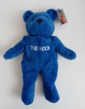 New 1999 WWF WWE Attitude Bear The Rock 10"