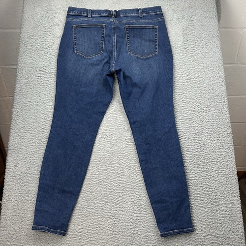 Duluth Trading Flex Daily Denim blau Skinny Jeans Größe 14 Regular Damen - Bild 2 von 7