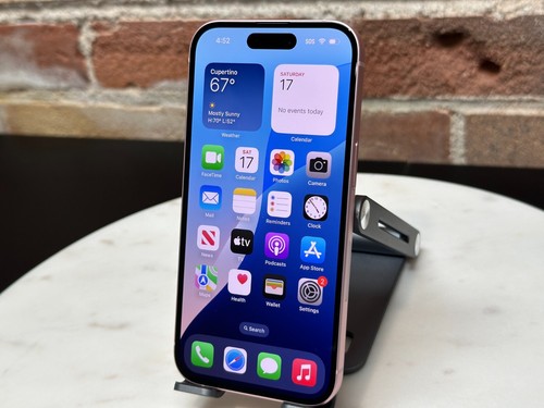 Apple iPhone 15 - 128GB - Pink - (T-Mobile) - Very Good Condition