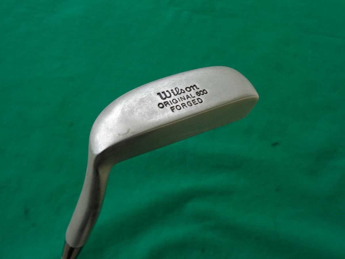 Rare Wilson 600 Original Forged Putter Mens RH Steel Golf