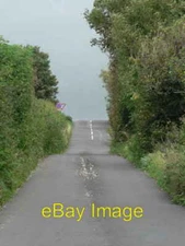 Photo 6x4 Litton Cheney: approaching the A35 The narrow lane leaving the  c2008
