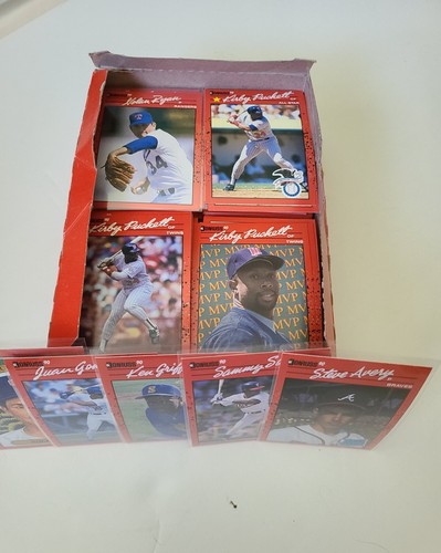 Opened Box 1990 Donruss Baseball - all 360 Cards Juan Gonzalez Rookie Card - Picture 7 of 7