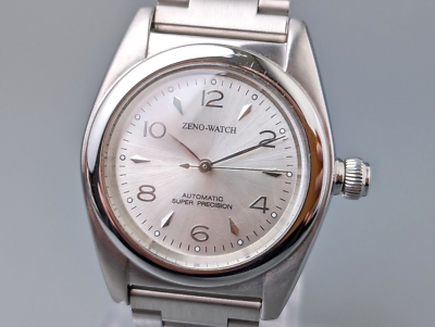 Zeno Watch Basel ZNB-001 White Dial Automatic Watch Unisex Zeno Watch Basel ZNB-001 White Dial Automatic Watch Unisex