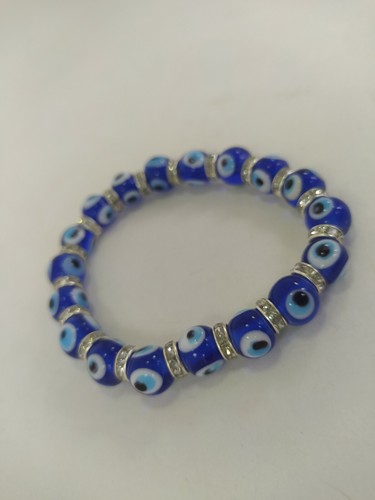 Türkischer böser Blick Handarbeit Glas Perle Armband Charm Nazar - Bild 4 von 11