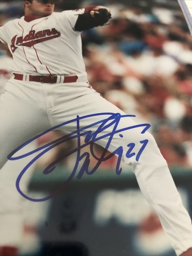 Jaret Wright autographed 8x10 w/COA Cleveland Indians - Picture 2 of 3