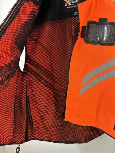Xelement Advanced Motorcycle Vest Size Medium with back pocket - Picture 7 of 12