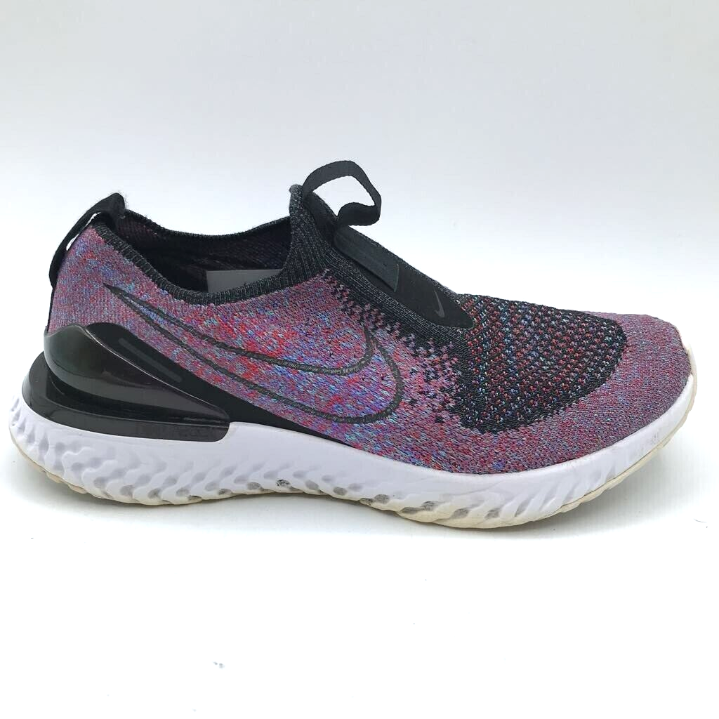 Nike Womens Epic Phantom React Flyknit Running Shoes Purple BV0415-002  Marled 7M