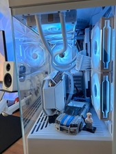 high end used custom gaming PC, AMD 9800x3d, ...