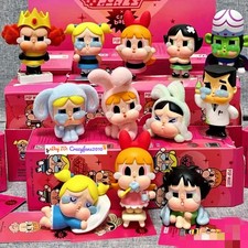 POP MART CryBaby The Powerpuff Girls Series Blind Box Confirmed Figure Toys Gift