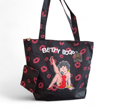 Betty Boop Tasche mit passender Geldbörse - Bild 1 von 2