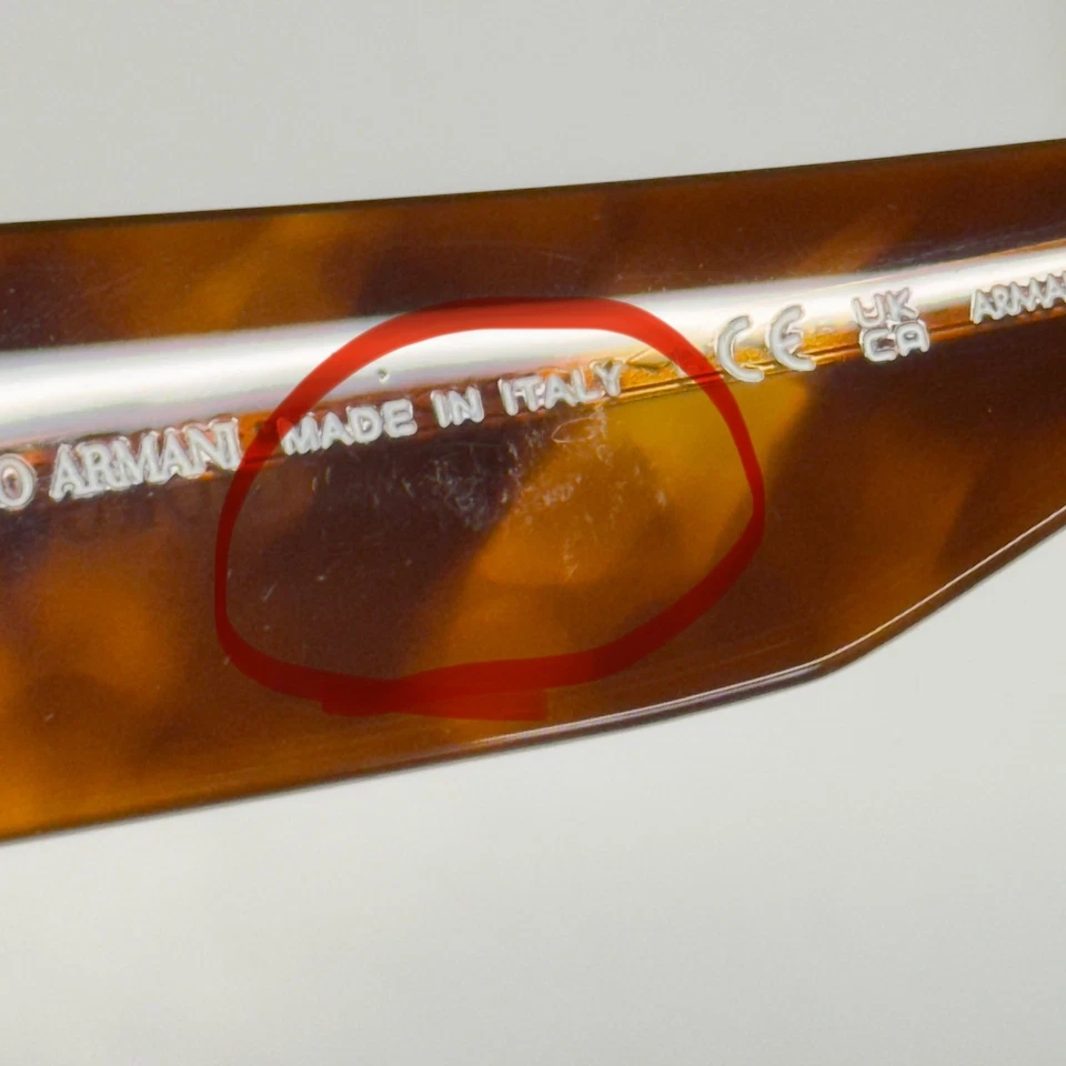 Gafas de sol Georgia Armani AR8183 598833 Rojo Habana Marrón 56 mm **VER NOTA** Foto 4 de 4