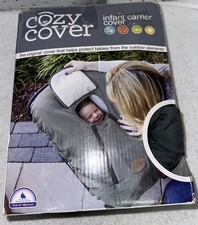 Cozy Cover Infant Carrier Cover Sharkskin Gray Protect Baby Outdoor