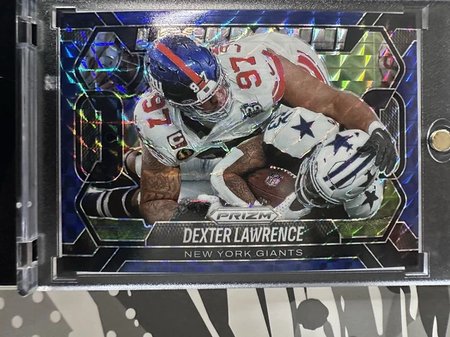 2025 Prizm FOTL Dexter Lawrence 1/1 Black Finite Prizm New York Giants