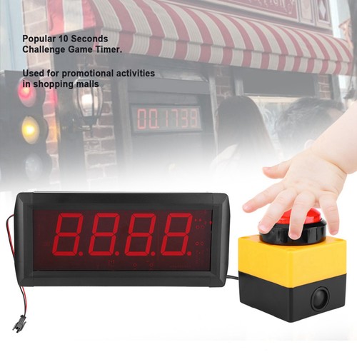 Popular Game Challenge 10 Seconds Countdown Timer LED Digital Timer Tools . - Picture 9 of 9
