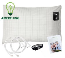 Grounded Sleep Pillowcase EMF Protection to Promote Deep Sleep Organic Cotton