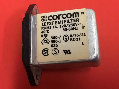 CORCOM EMI FILTER - P/N: 1EF2F