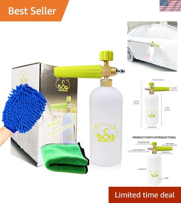 #ad #ad Multi Function Foam Cannon with 1L Bottle Perfect for Car amp; Motorcycle Wash $30.99