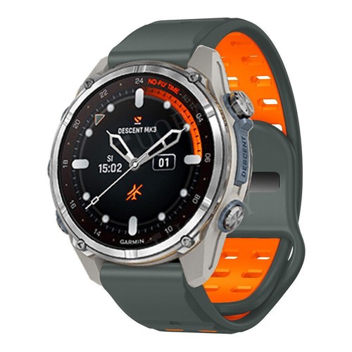 Correa de silicona Quickfit para Garmin Instinct 3 45 mm 50 mm descenso G2 Tactix 8 - Imagen 101 de 218