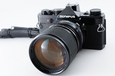 Olympus OM-1N Black 35mm Film Camera SIGMA 39-80mm f3.5 Lens Japan 8196