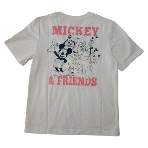 Disney Unisex Kids Family Embroidered Characters Crewneck Tee - Picture 2 of 2