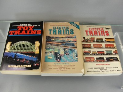 American Premium Guide To Electric Trains Richard O'Brien 1st and 2nd Ed. PLUS