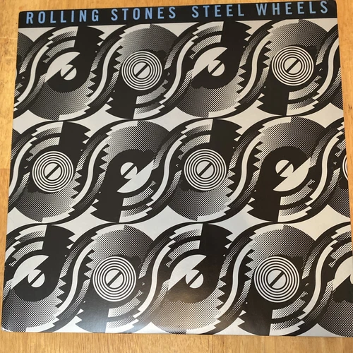 Rolling Stones Steel Wheels US Vinyl LP 1989 Rolling Stones Records Pressing