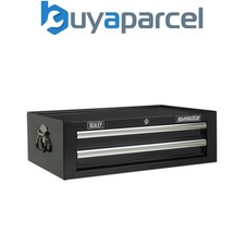 Sealey AP26029TB Superline PRO Mid-Box Tool Chest 2 Drawer - Black 