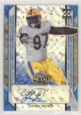 2021 Leaf Metal Draft Blue Marble 32/40 Jaylen Twyman #BA-JT1 Auto 7m3