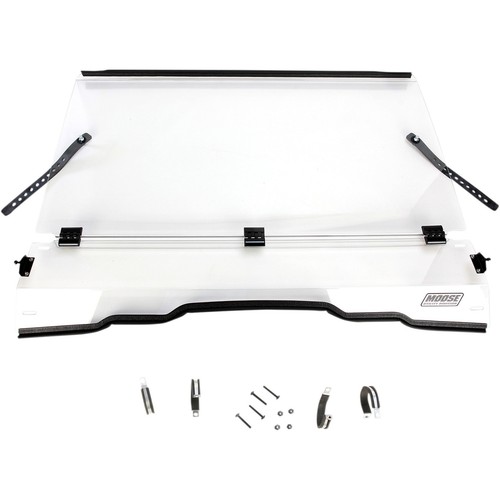 MOOSE OFFROAD 2317-0297 LEMA100-0024 Full Folding Windshield honda - Picture 1 of 1