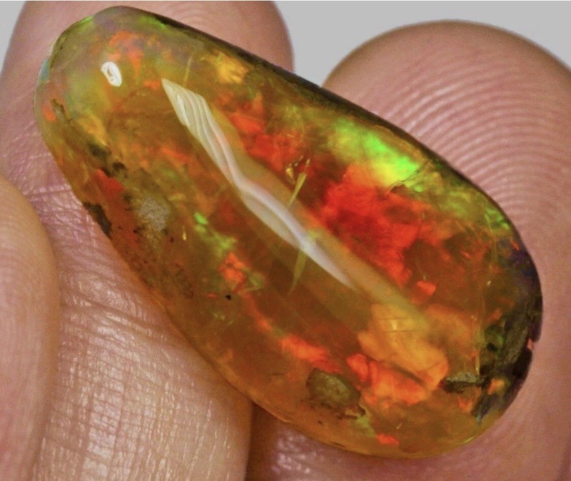 Natural Rough Opal Gemstone Raw Rare Mexican Specimen Nugget Polished Gem Grade
