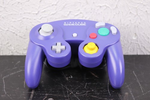 Nintendo GameCube Wired Controller OEM Official Purple DOL-003